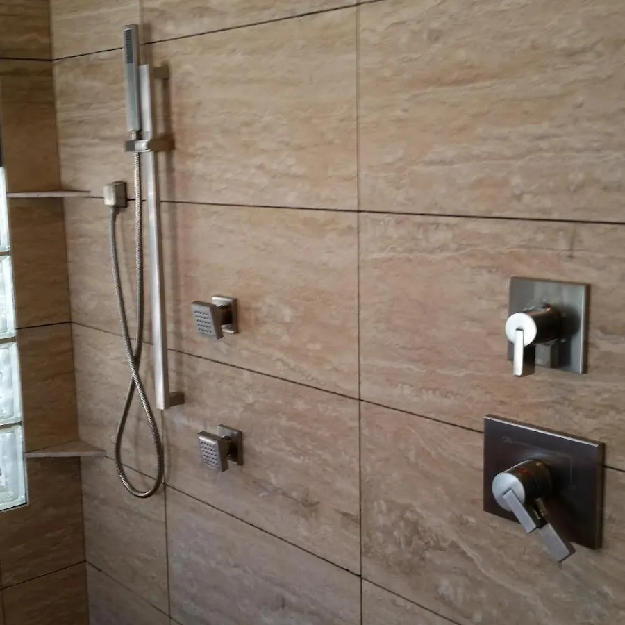 Shower fixture installation for Water Heater Replacement in Missoula